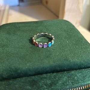 James Avery Enamel Heart Ring